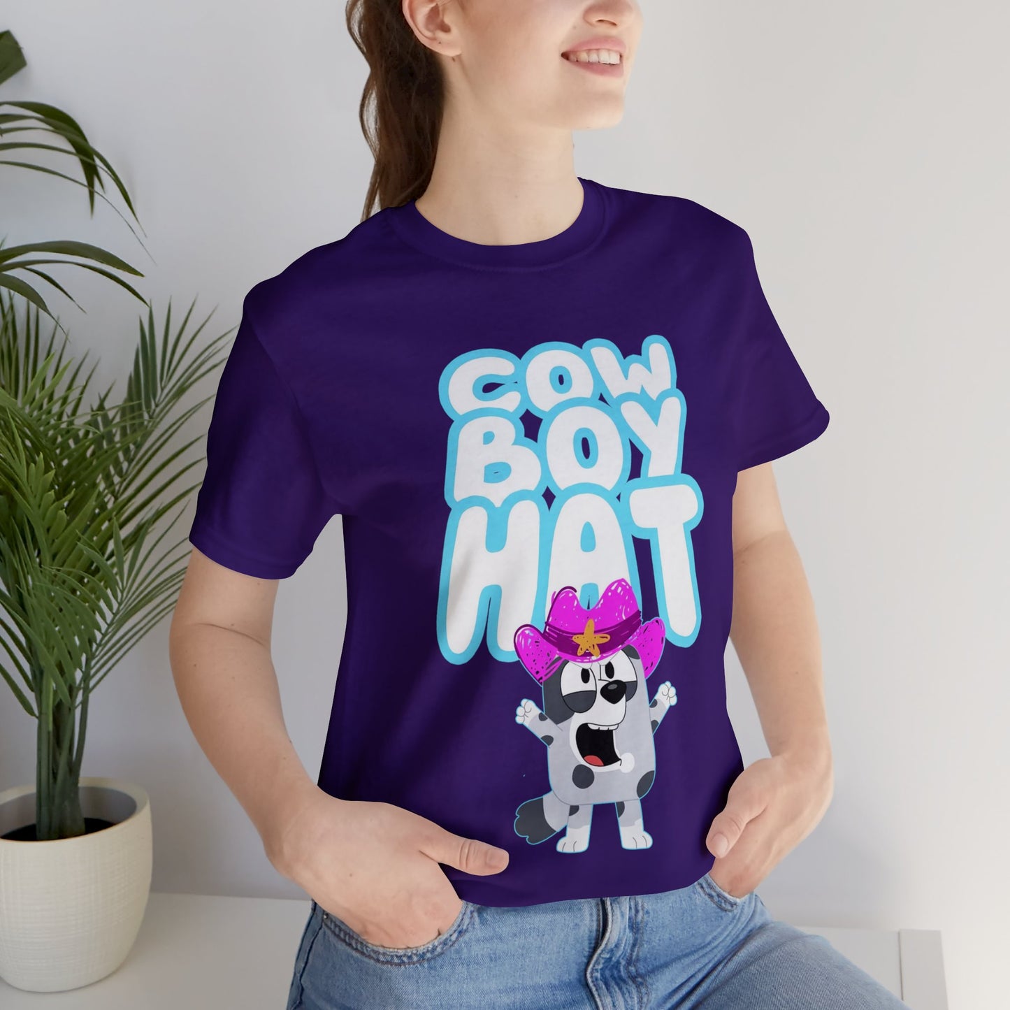 Cowboy Hat Short Sleeve Tshirt