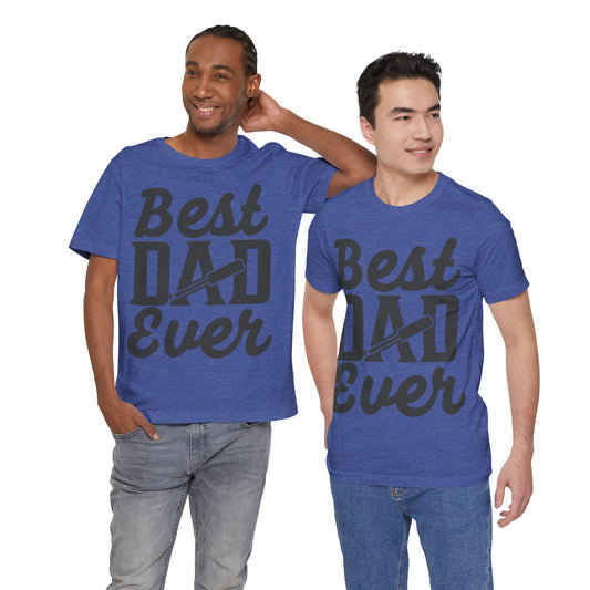Best Dad Every Jersey Short Sleeve Tee