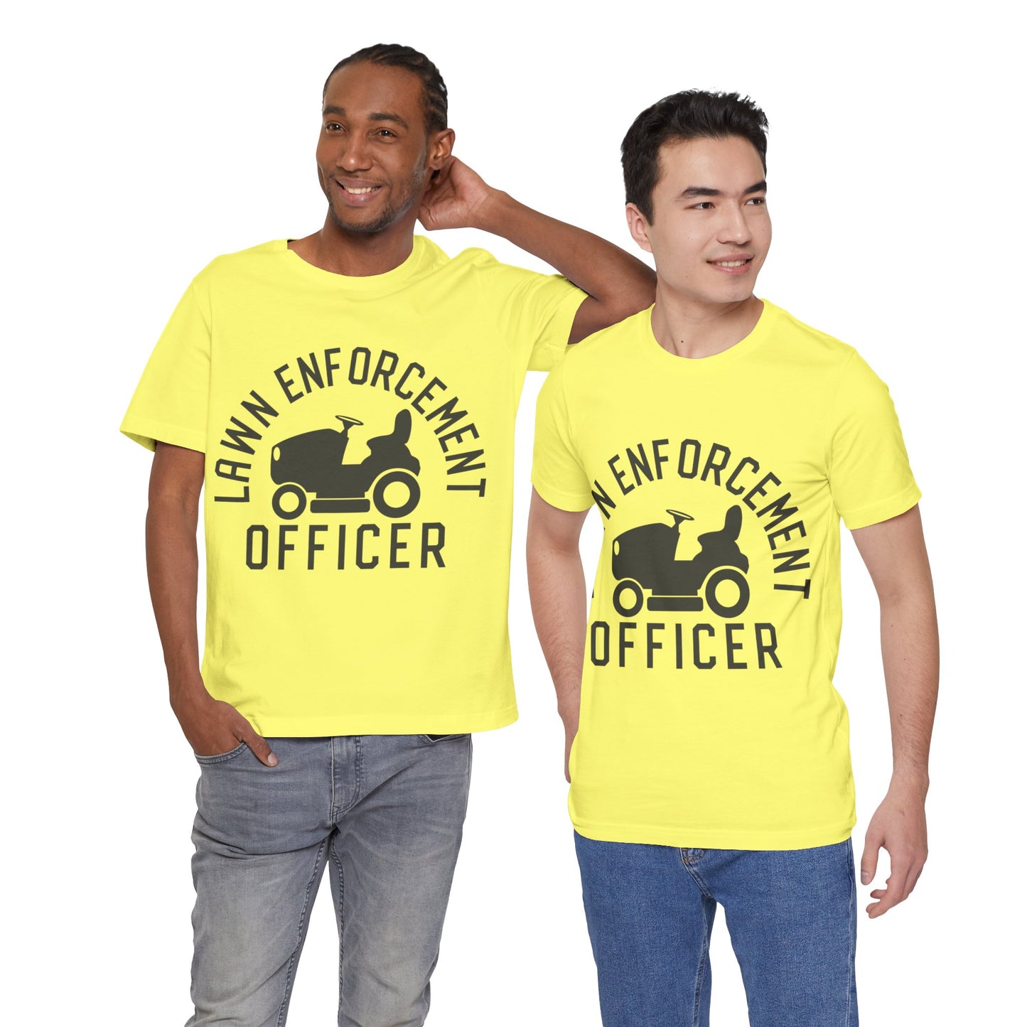 Lawn Enforcement Officer Jersey Short Sleeve Tee