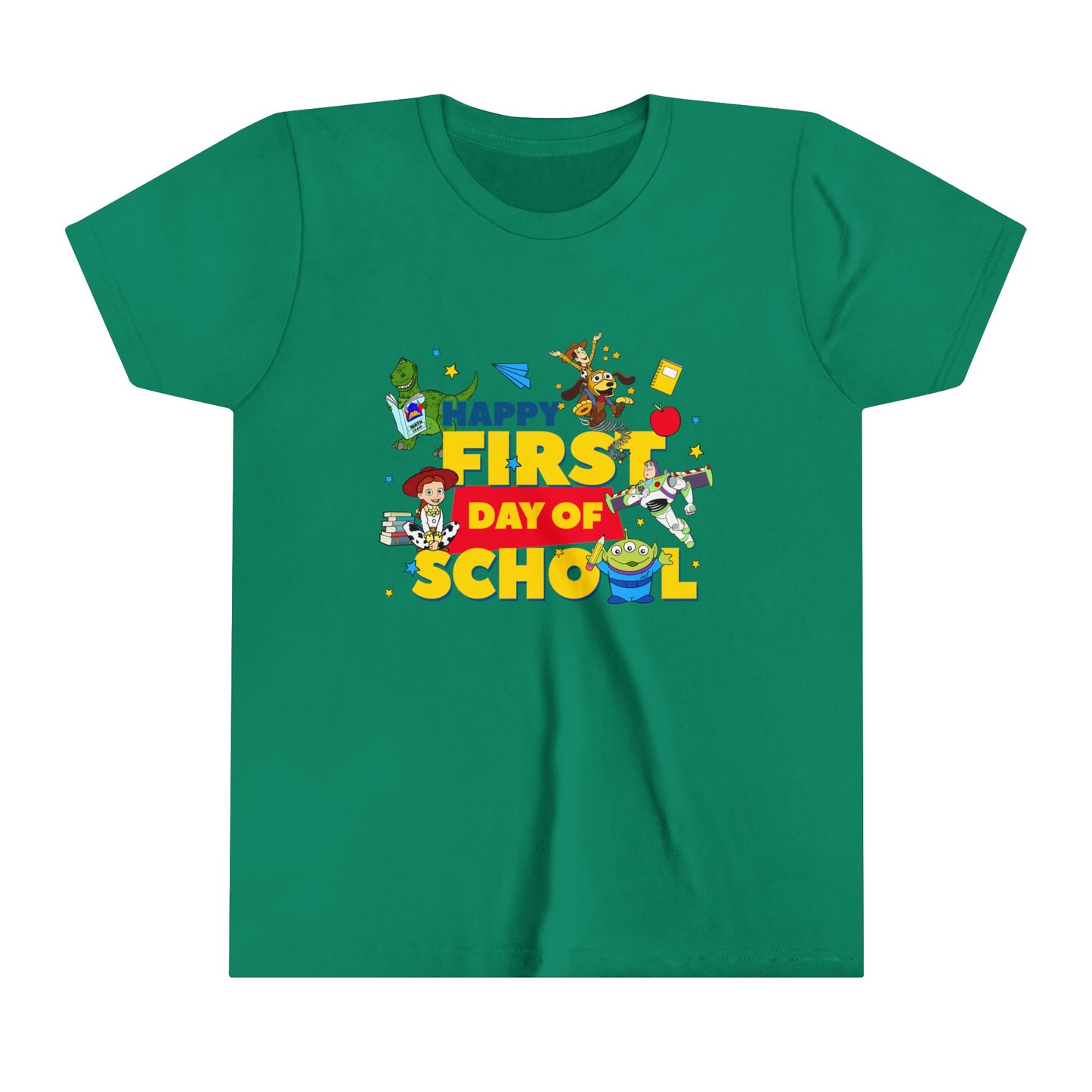 First Day of School Youth Short Sleeve Tee