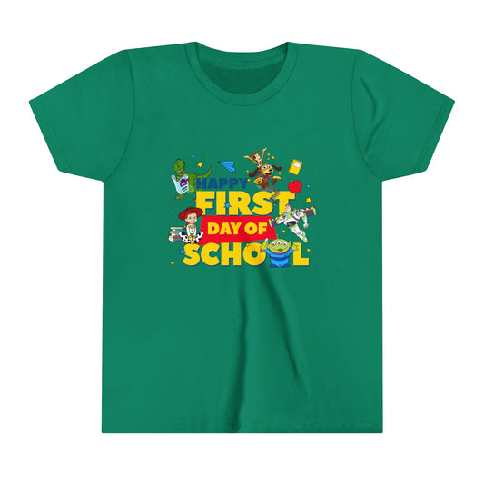 First Day of School Youth Short Sleeve Tee