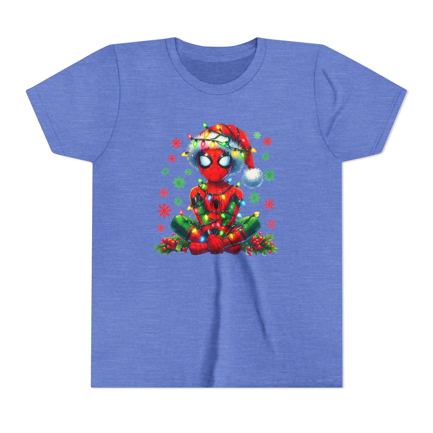 Spidey Christmas Youth Short Sleeve Tee