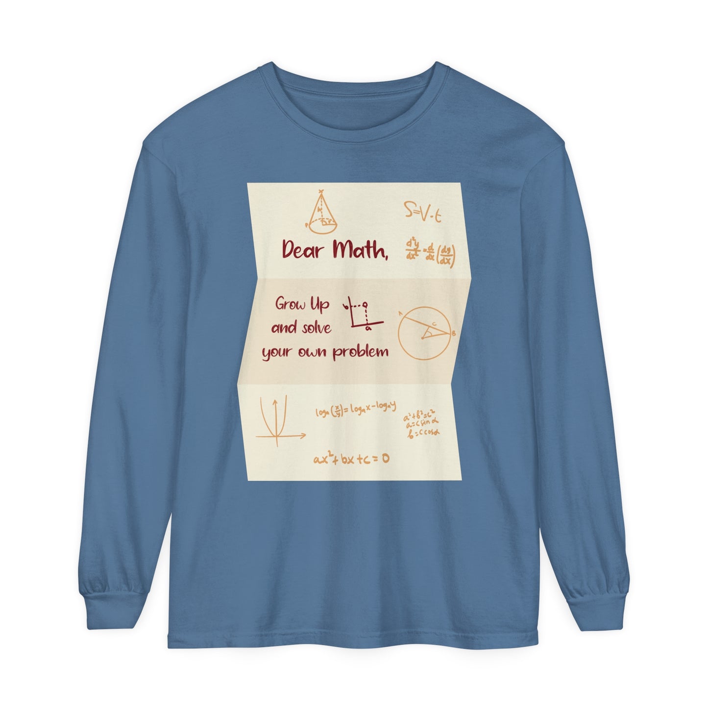 Dear Math Long Sleeve T-Shirt