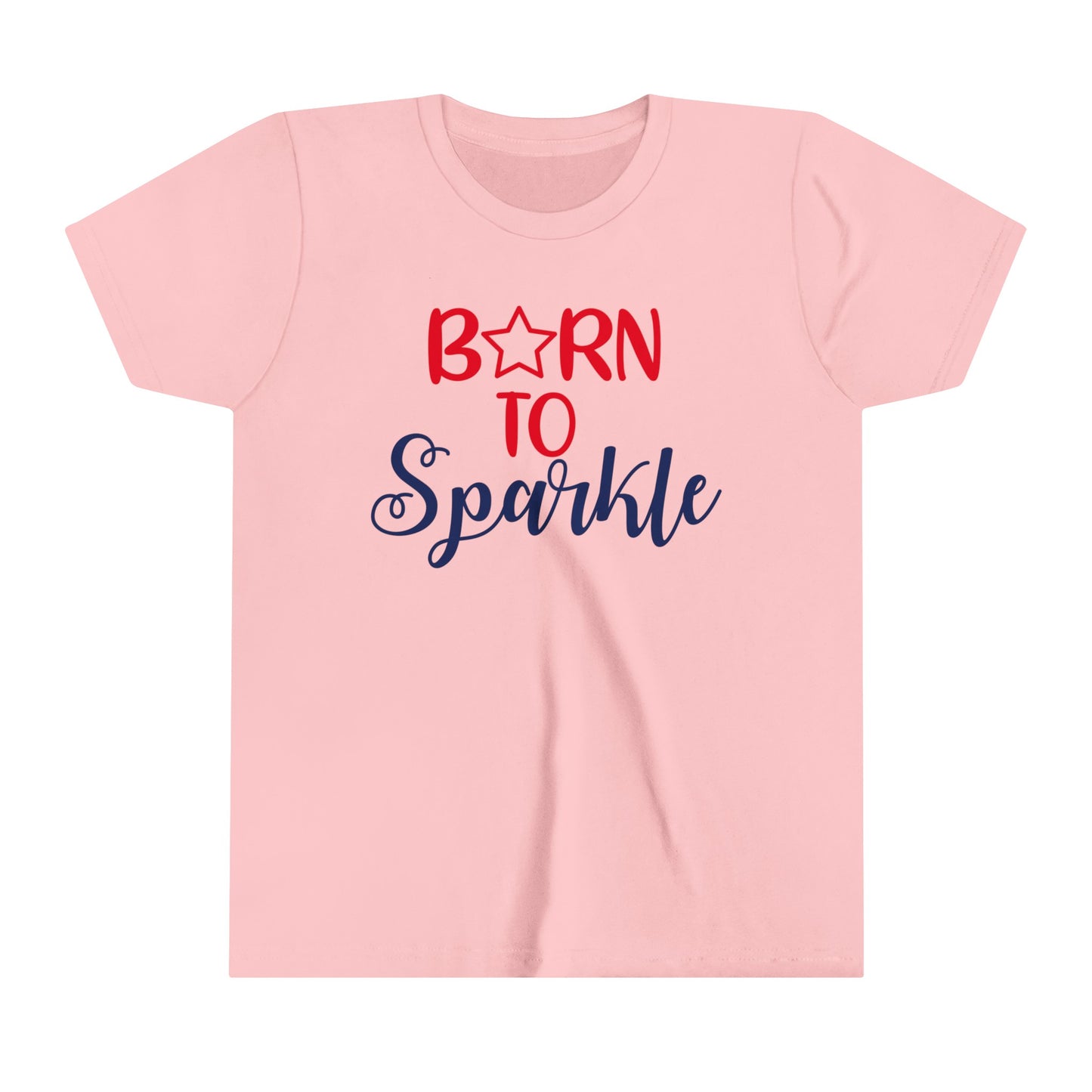 Born to Sparkle Youth Short Sleeve Tee