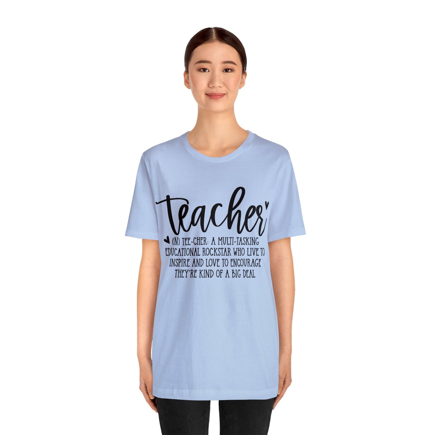 Teacher definition Short sleeve Tshirt