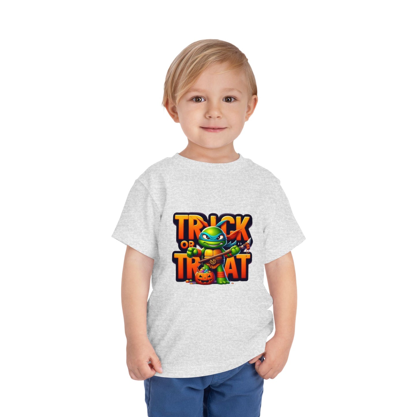 Trick or Treat Ninja Turtle Toddler Short Sleeve Tee