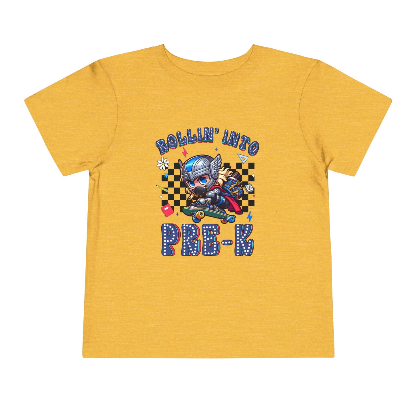 THOR - Rollin' Into Pre-K Toddler Short Sleeve Tee