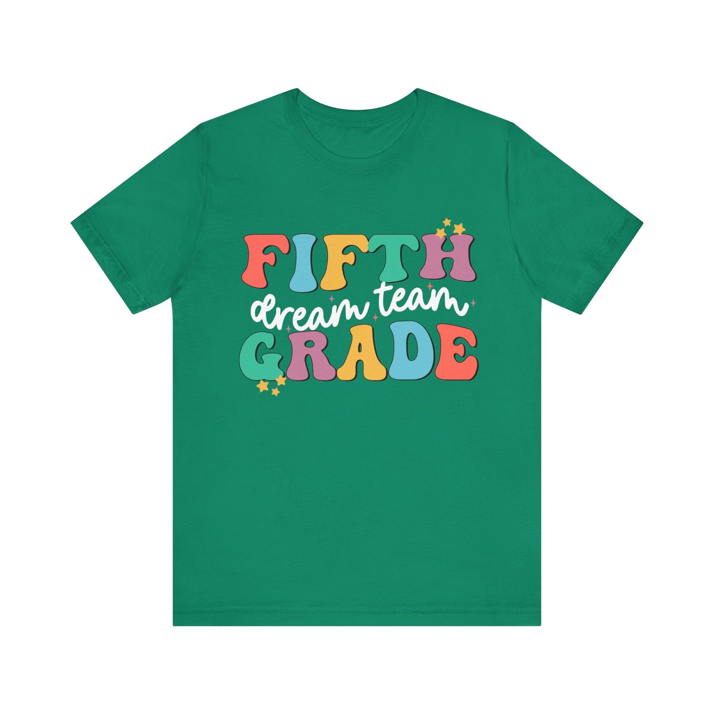 Fifth Grade Dream Team Jersey Short Sleeve Tee