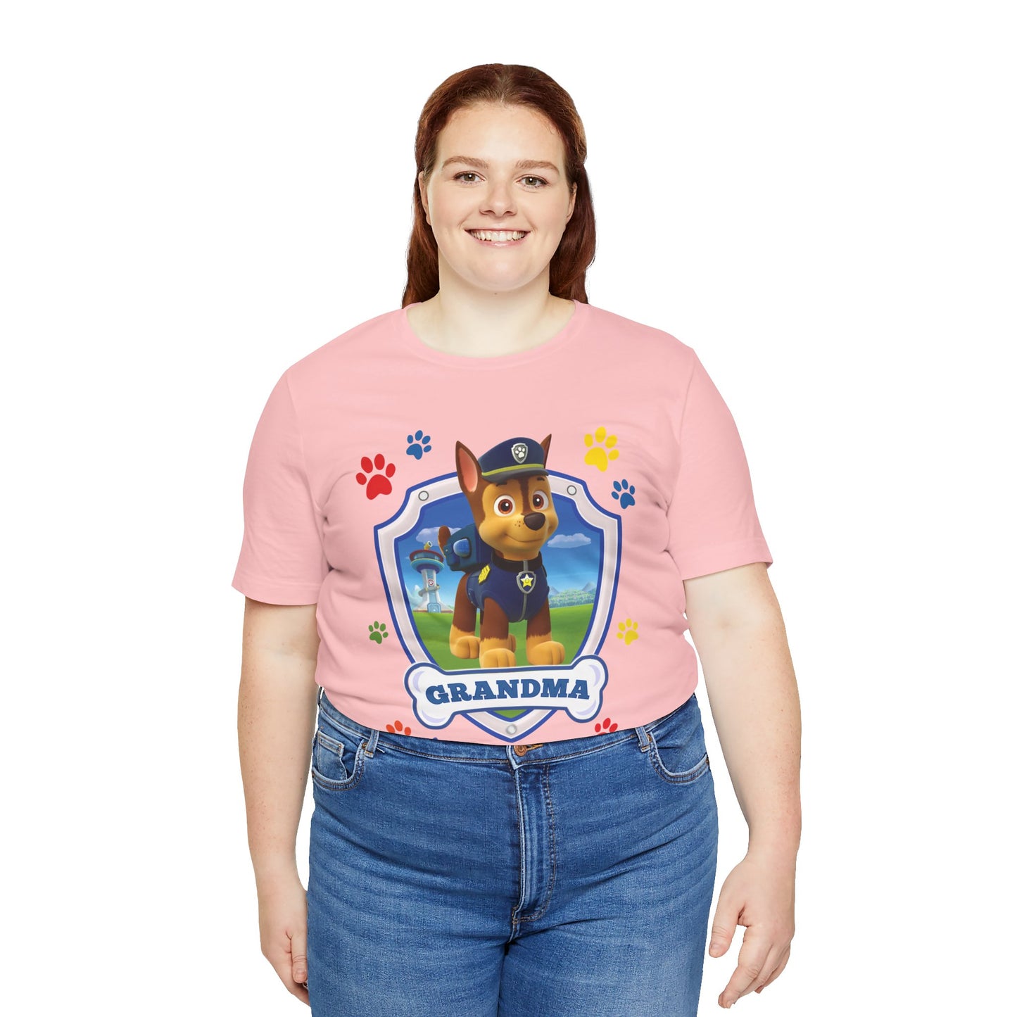 Grandma of the Birthday Boy Jersey Short Sleeve Tee