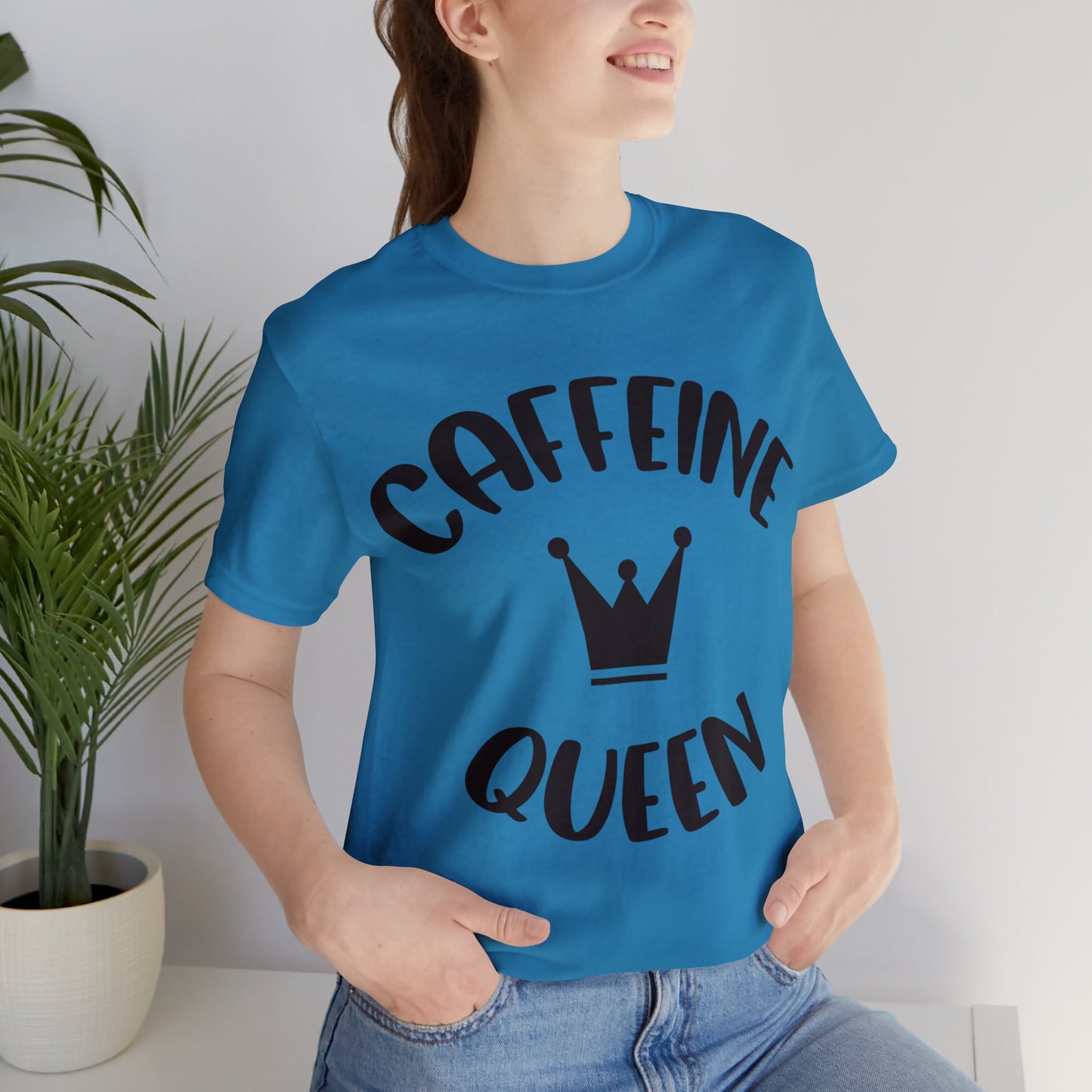 Caffeine Queen short sleeve Tshirt