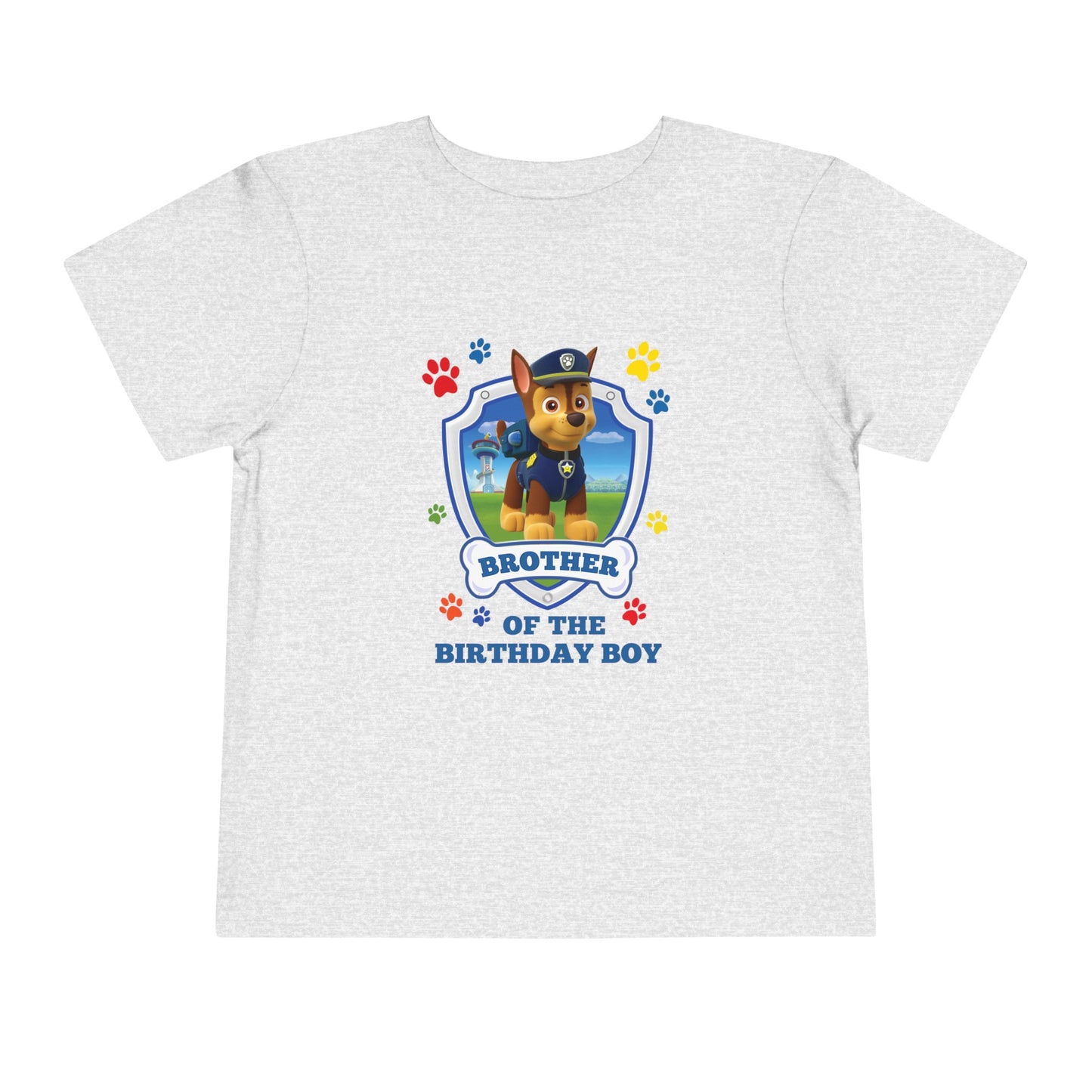 Brother of the Birthday Boy Toddler Short Sleeve Tee