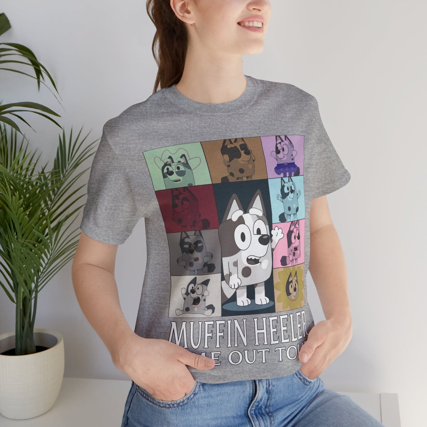 Muffin Heeler Time Out Tour Jersey Short Sleeve Tee