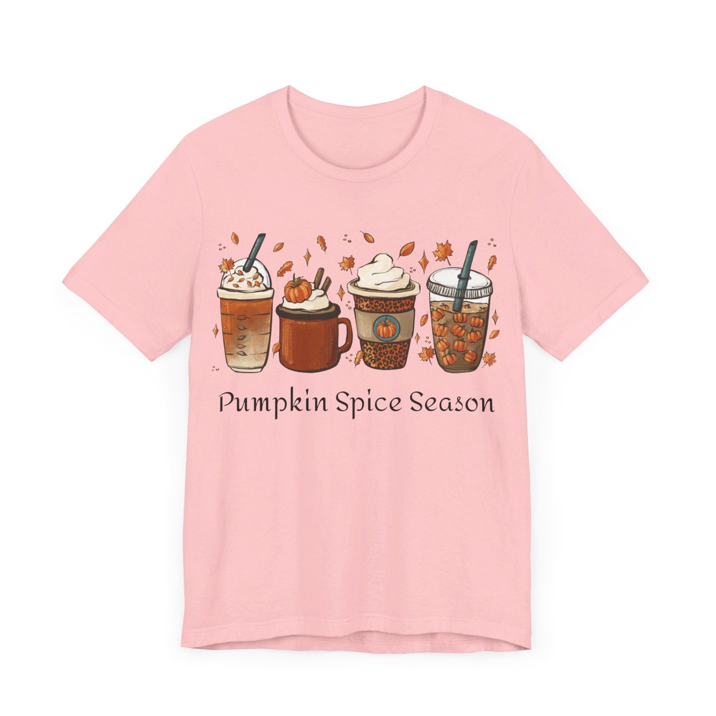 Pumpkin Spice Season Jersey Short Sleeve Tee