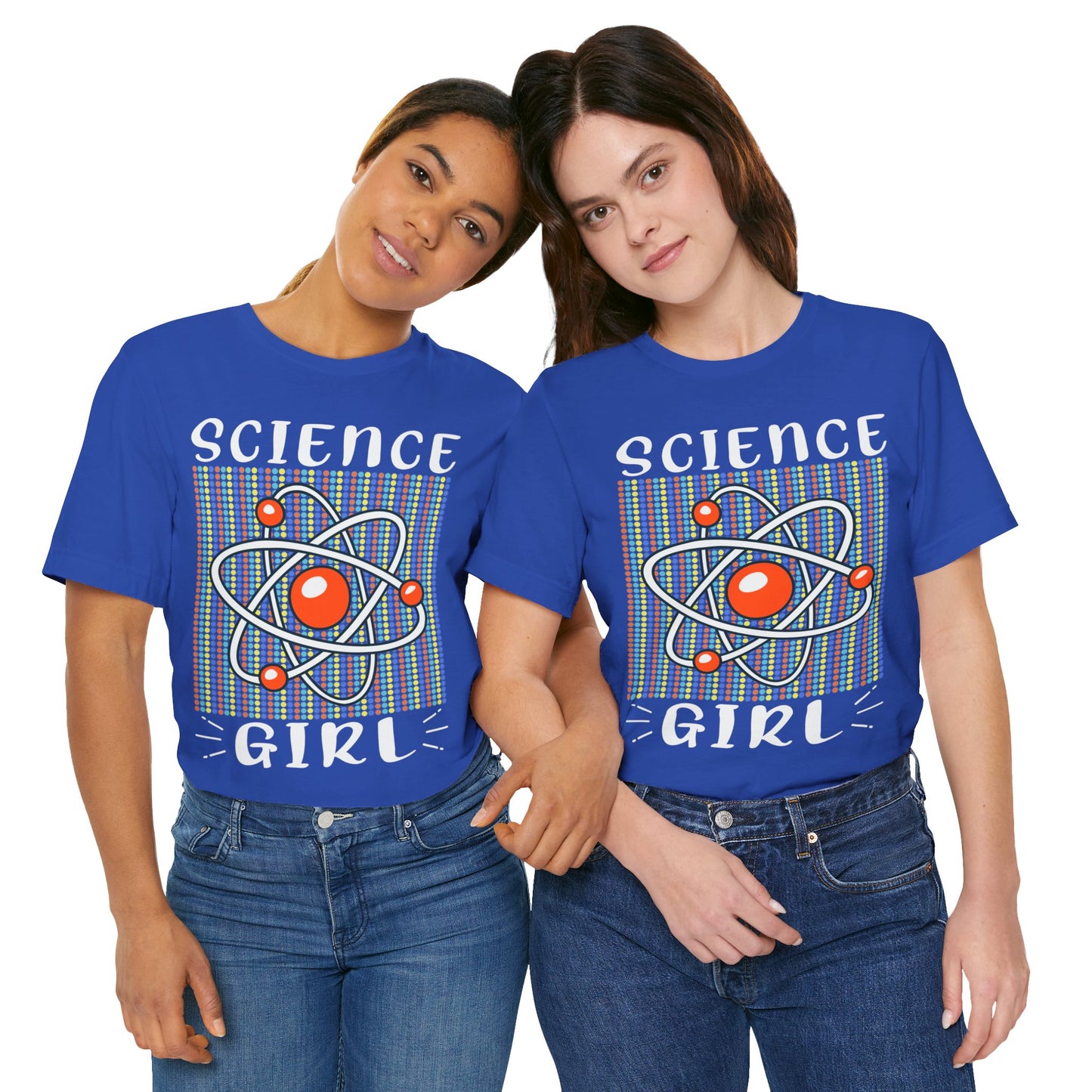 Science  Girl Jersey Short Sleeve Tee