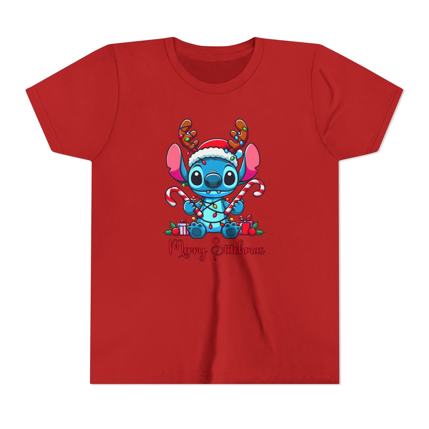 Merry Stitchmas Youth Short Sleeve Tee