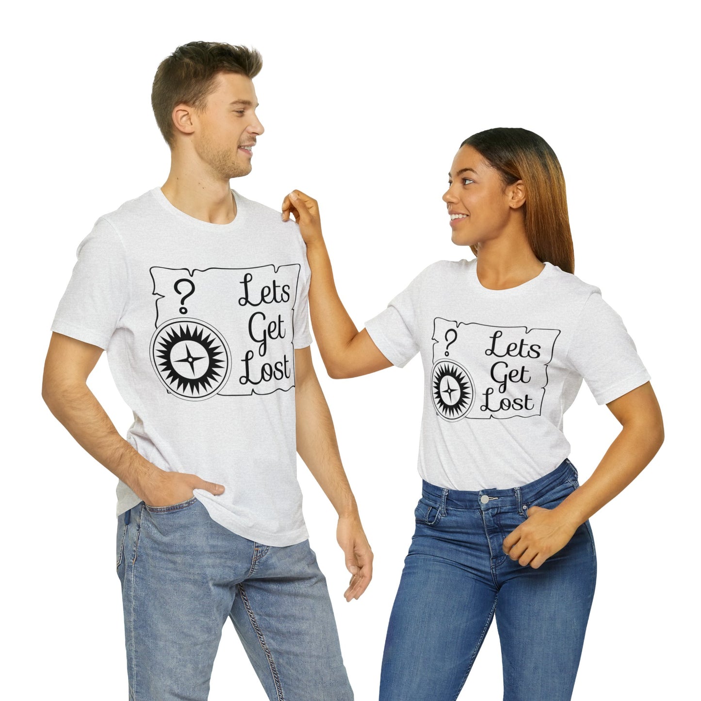 Lets get Lost Short Sleeve Tshirt