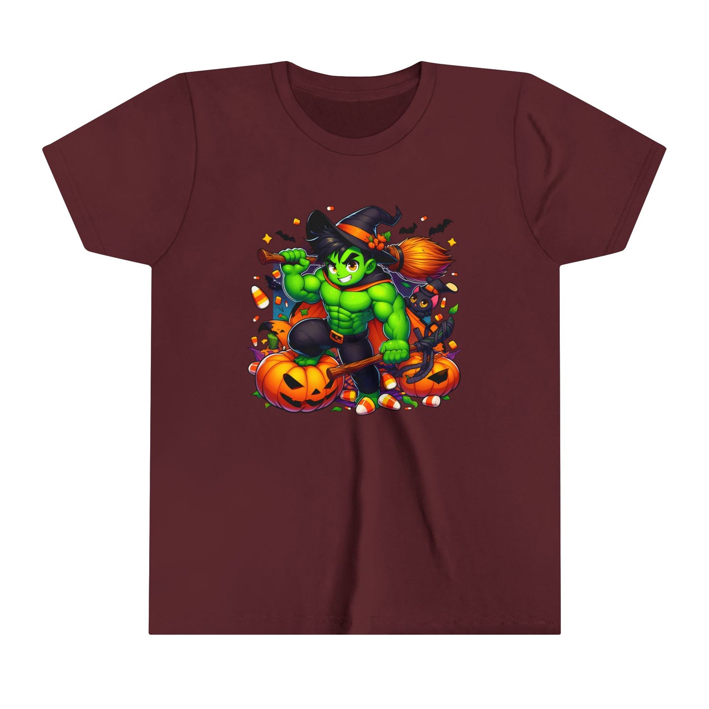 Hulk Halloween Youth Short Sleeve Tee