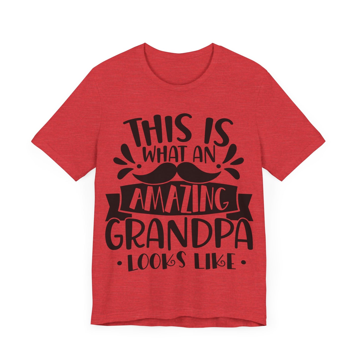 This is What an Amazing Grandpa Looks Like Jersey Short Sleeve Tee