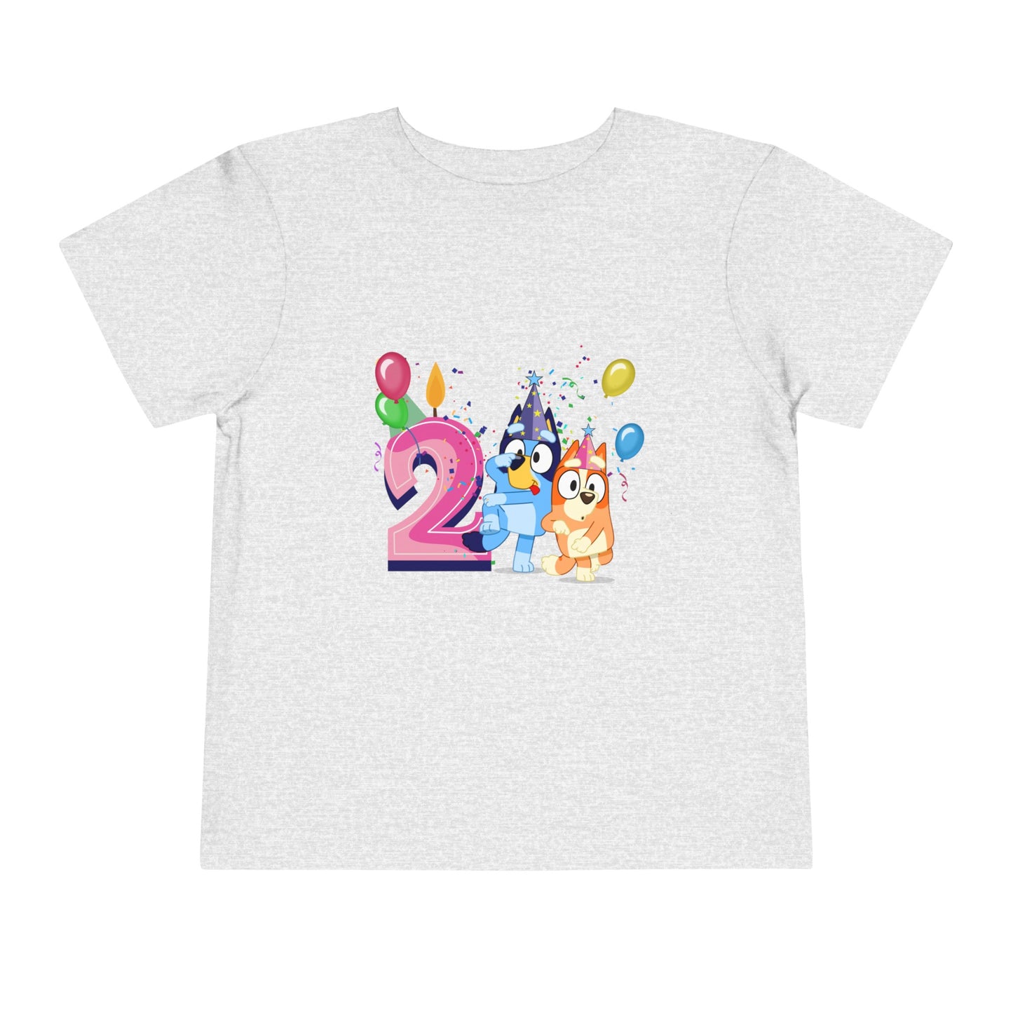 2nd Birthday Toddler Short Sleeve Tee