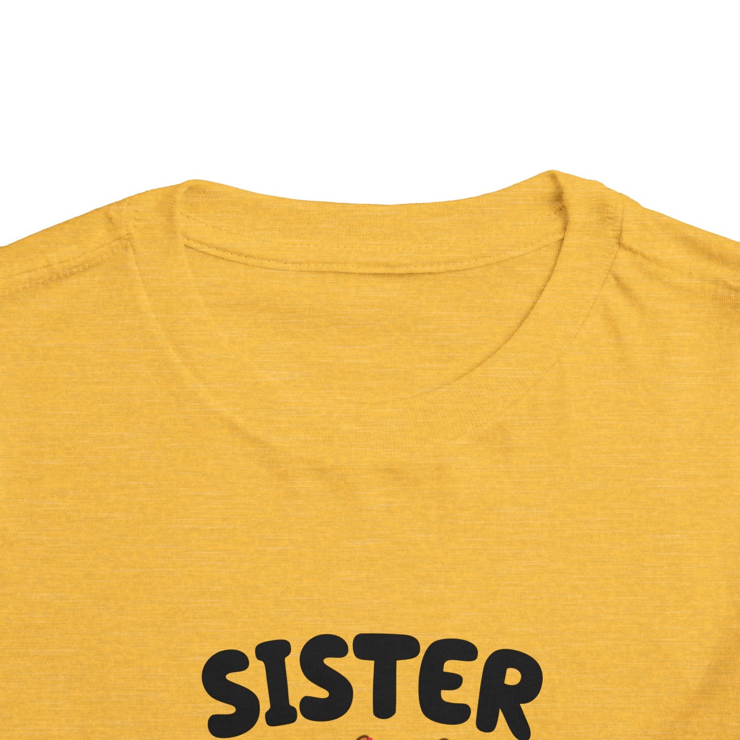 Sister Birthday Toddler Short Sleeve Tee