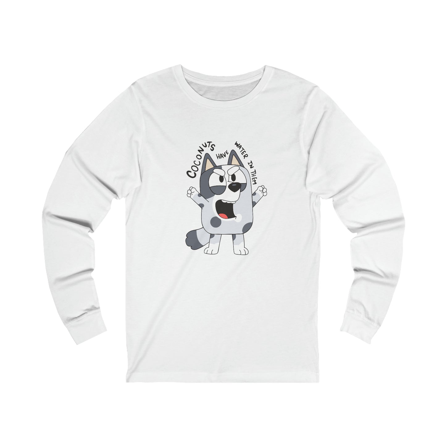 Coconuts Have Water in Them! Long Sleeve Tshirt