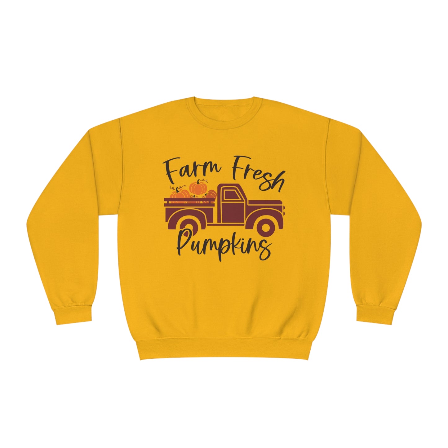 Farm Fresh Pumpkins Crewneck Sweatshirt
