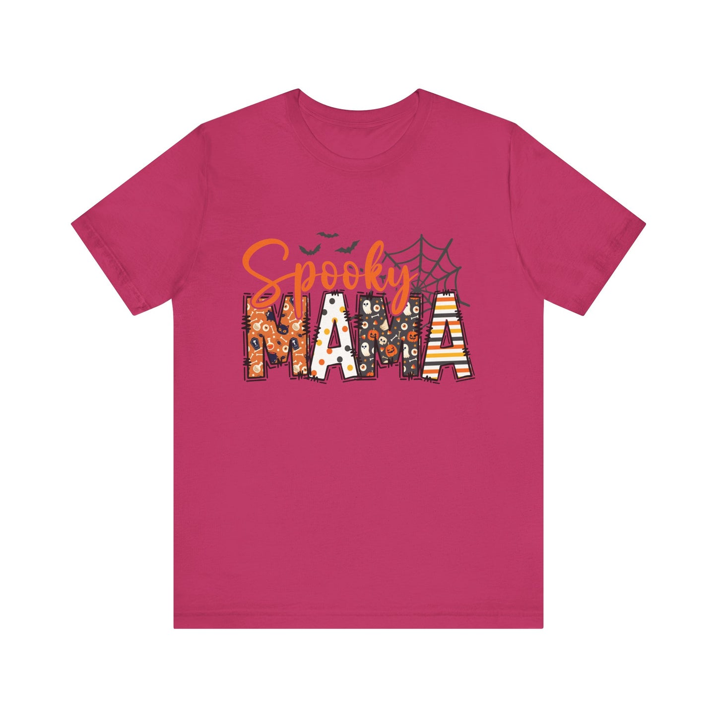 Spooky Mama Jersey Short Sleeve Tee