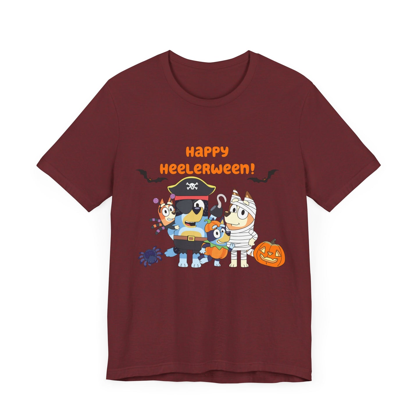 Happy Heelerween Jersey Short Sleeve Tee