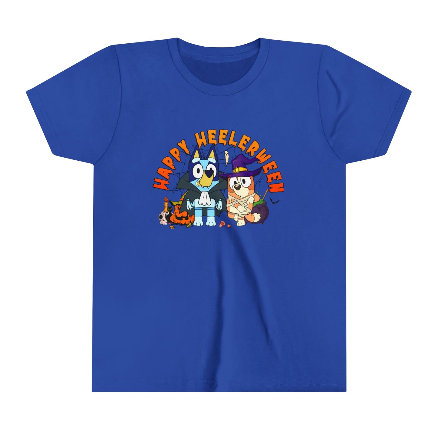 Happy Heelerween Youth Short Sleeve Tee