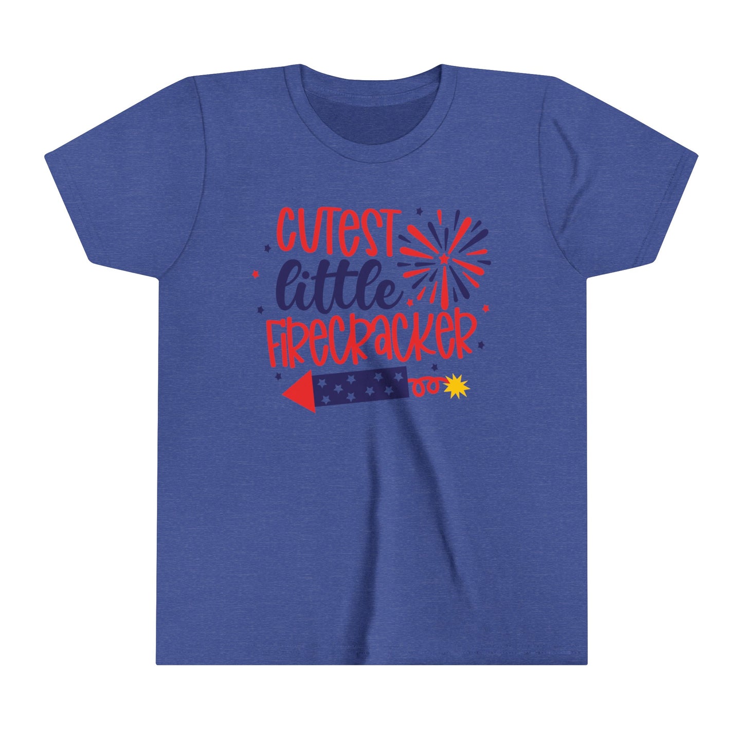 Cutest Little Firecracker Youth Short Sleeve Tee