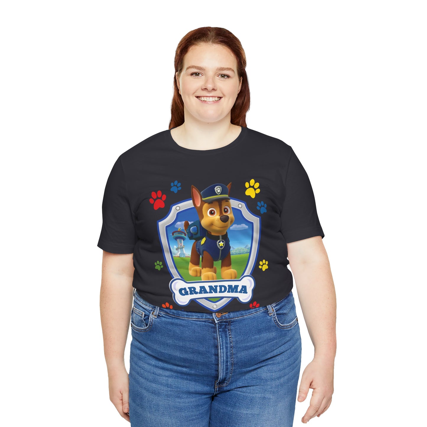 Grandma of the Birthday Boy Jersey Short Sleeve Tee