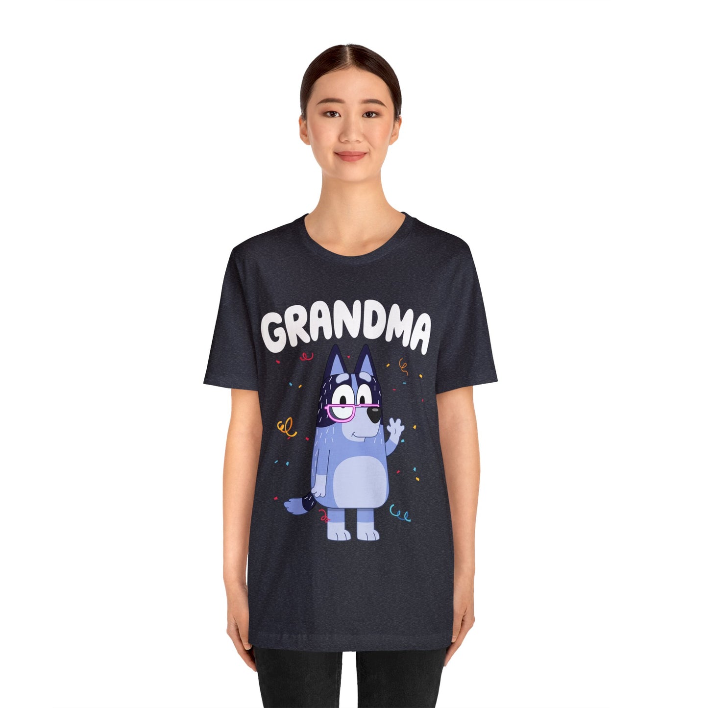 Grandma Bluey Birthday short sleeve Tshirt