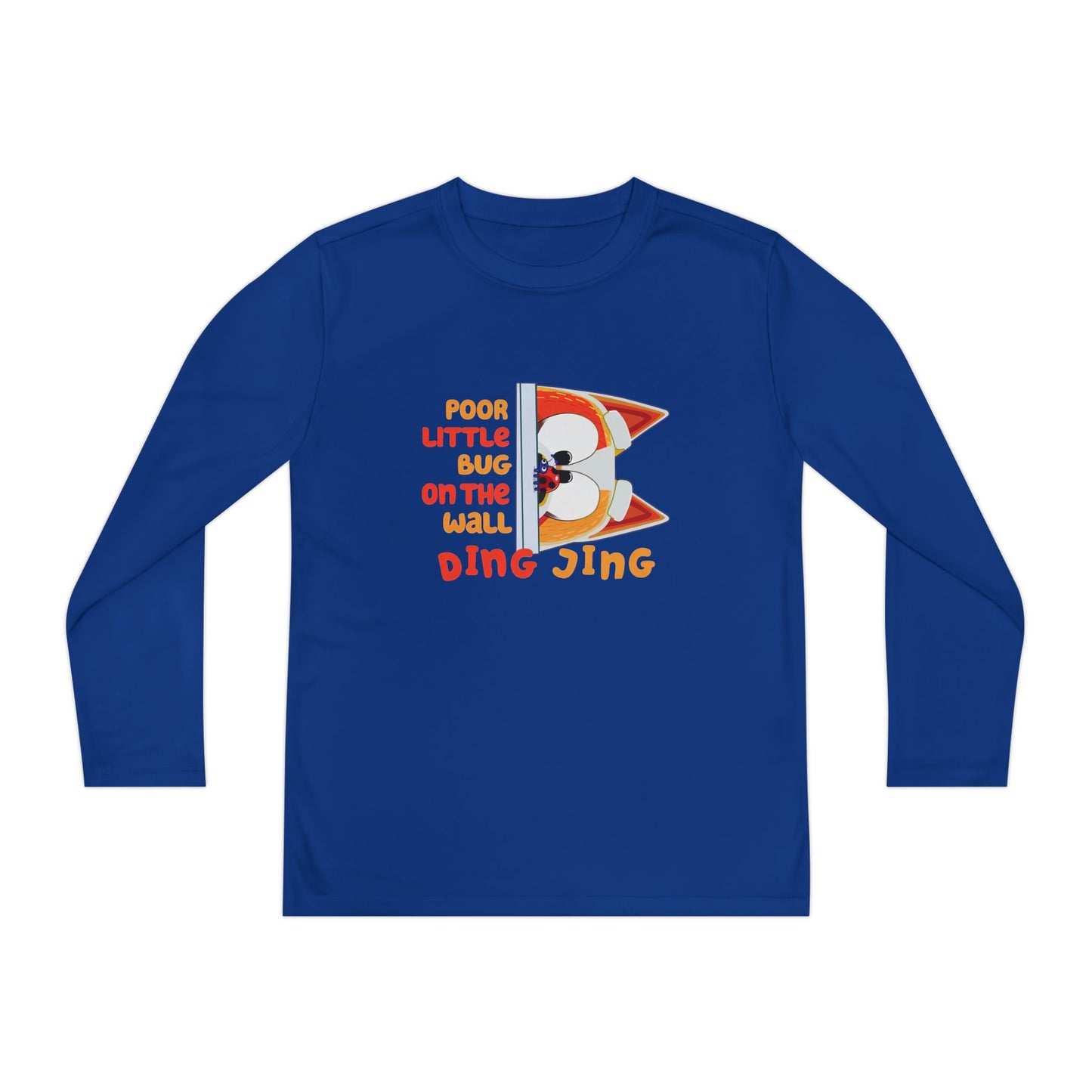 Poor Little Bug .... Youth Long Sleeve Competitor Tee