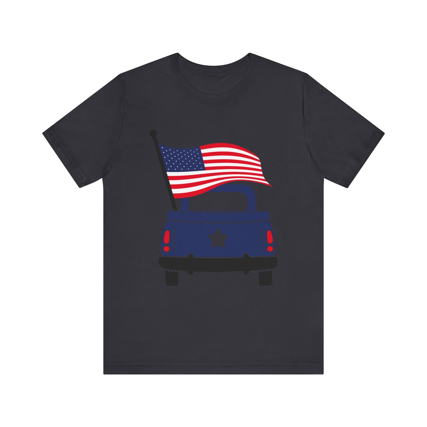 Flag & Truck Jersey Short Sleeve Tee
