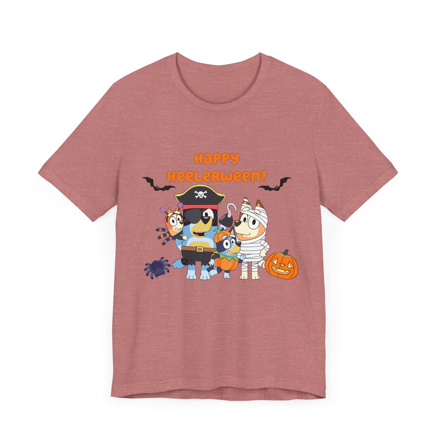 Happy Heelerween Jersey Short Sleeve Tee