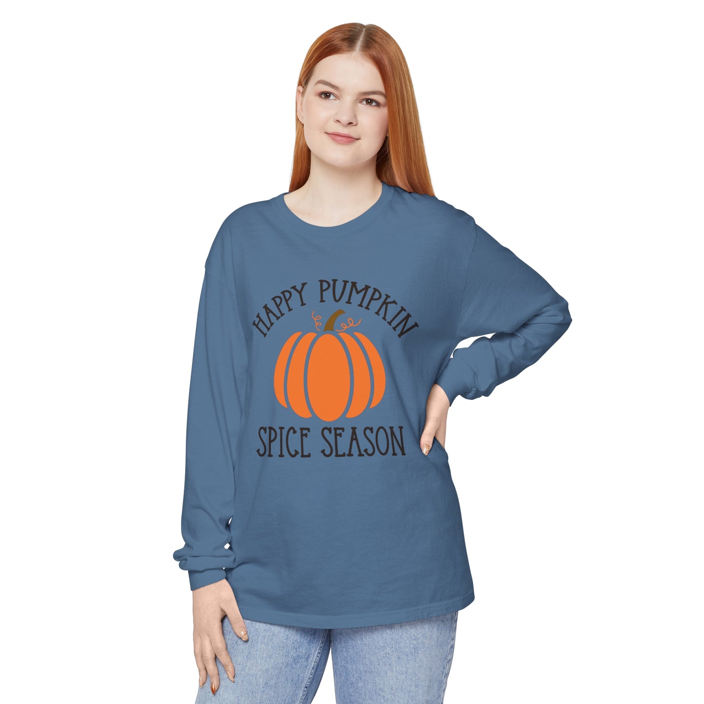 Happy Pumpkin Spice Season Long Sleeve T-Shirt