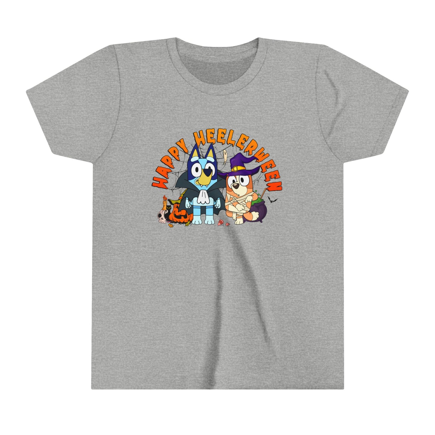 Happy Heelerween Youth Short Sleeve Tee