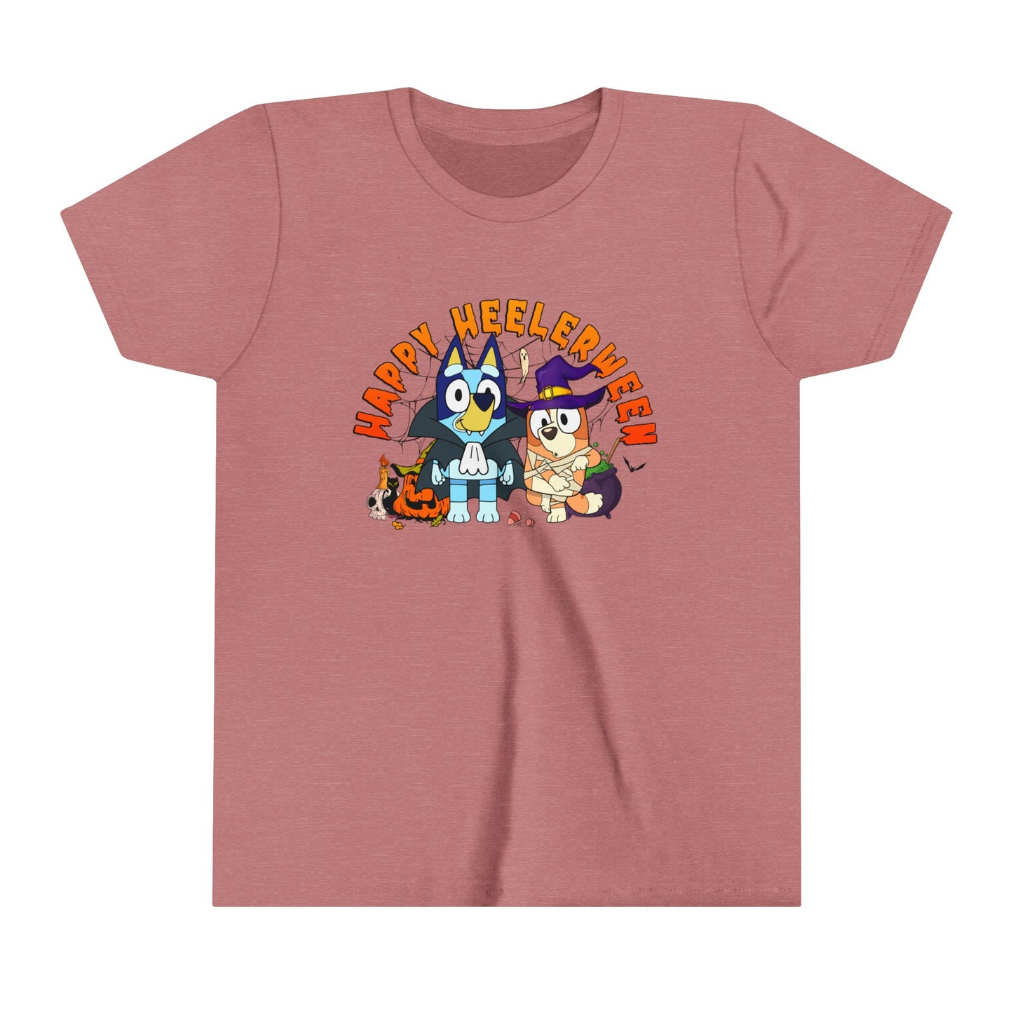 Happy Heelerween Youth Short Sleeve Tee
