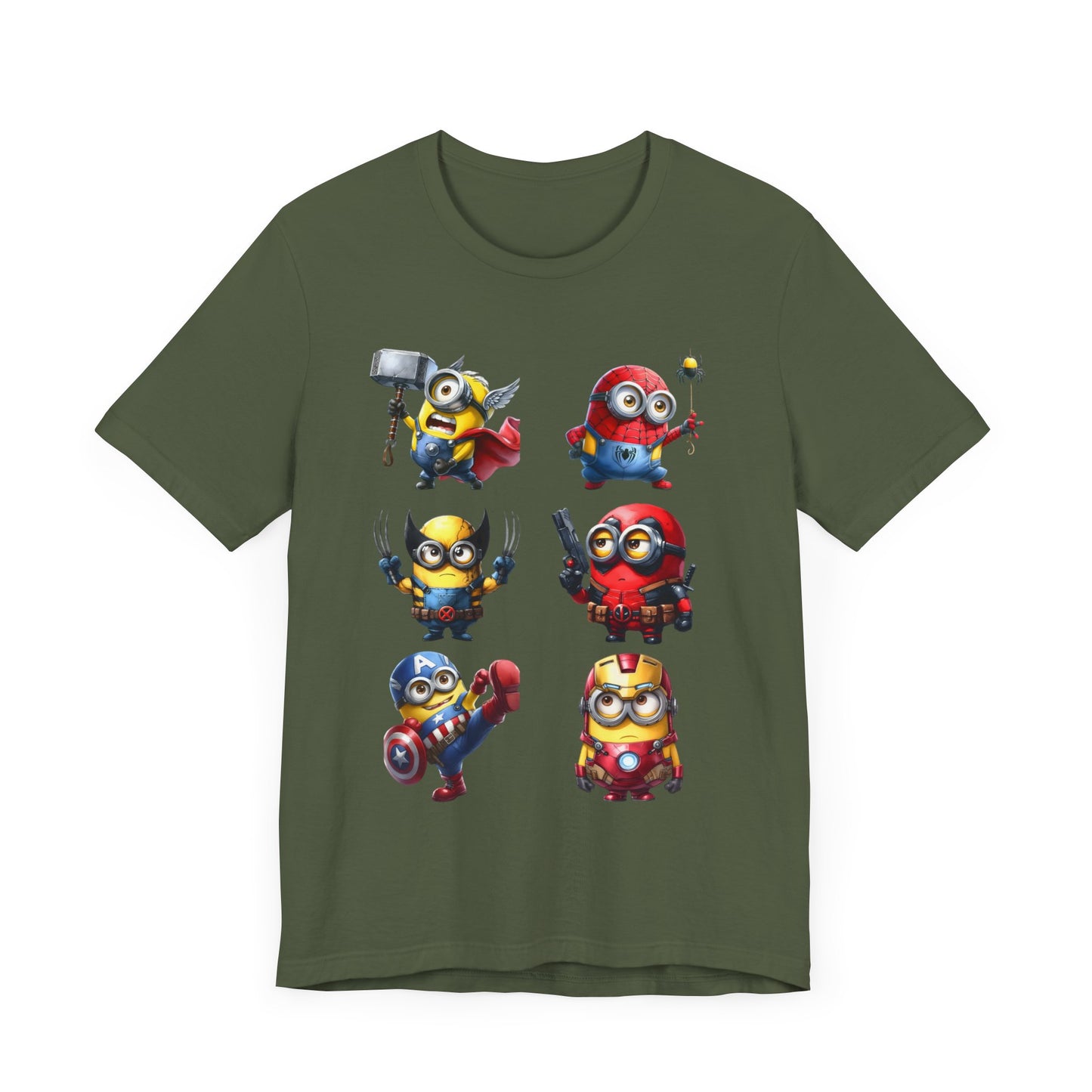 Marvel Minions Jersey Short Sleeve Tee