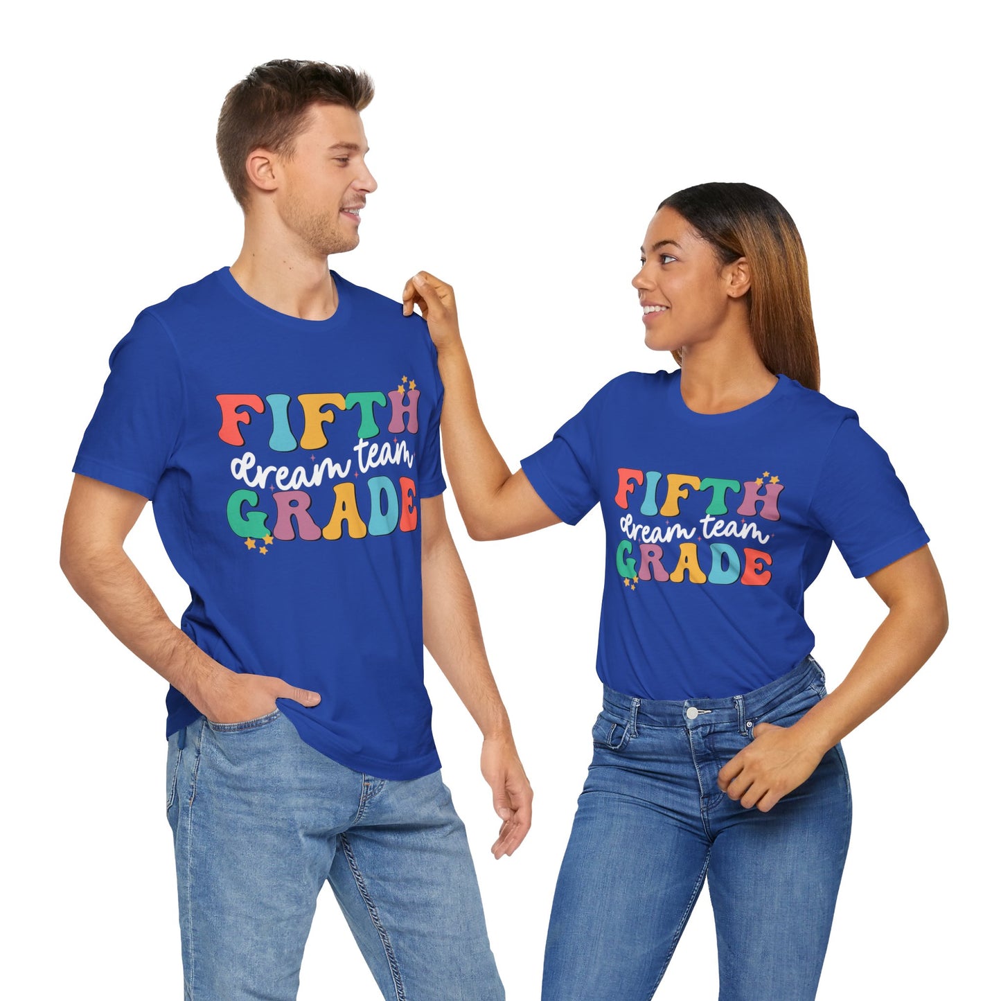 Fifth Grade Dream Team Jersey Short Sleeve Tee