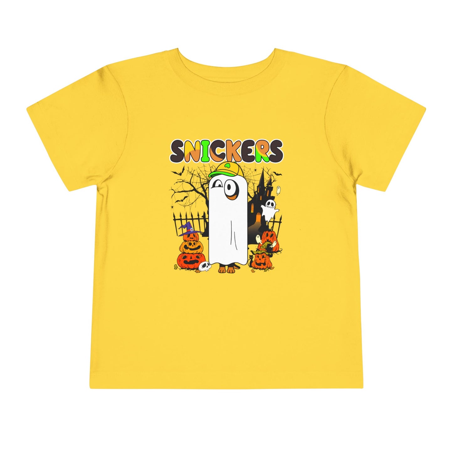 Snickers Ghost Toddler Short Sleeve Tee