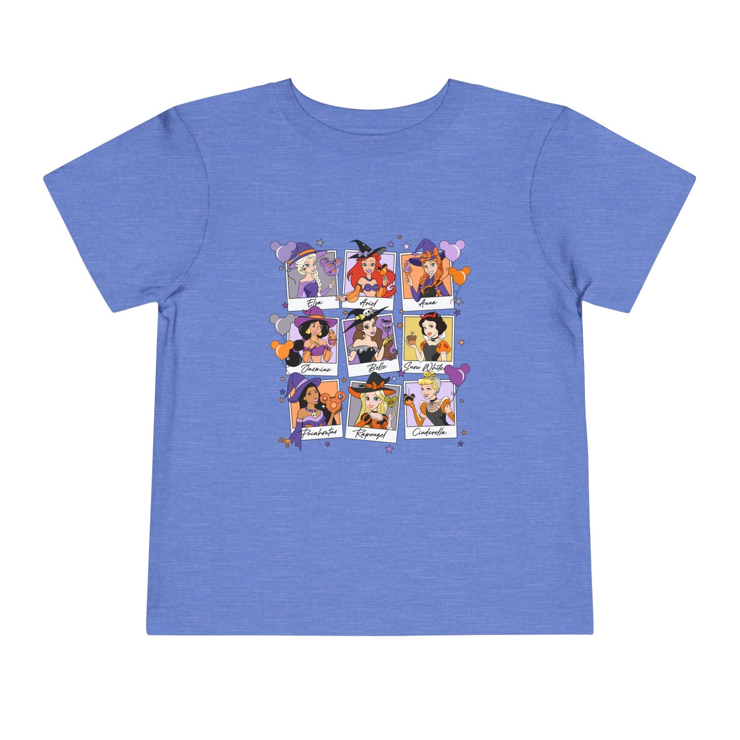 Disney Princess Halloween Toddler Short Sleeve Tee
