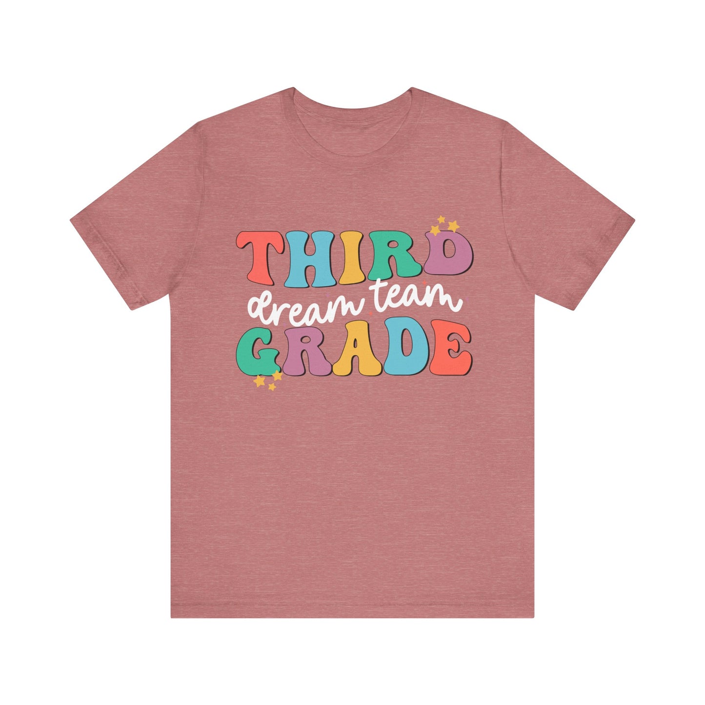 Third Grade Dream Team Jersey Short Sleeve Tee