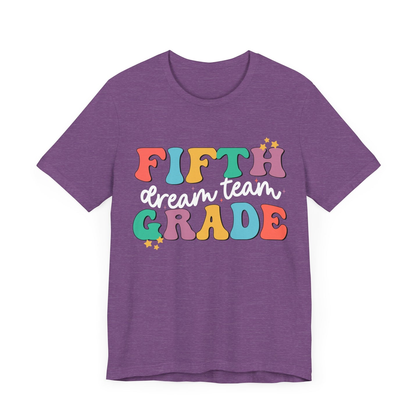 Fifth Grade Dream Team Jersey Short Sleeve Tee