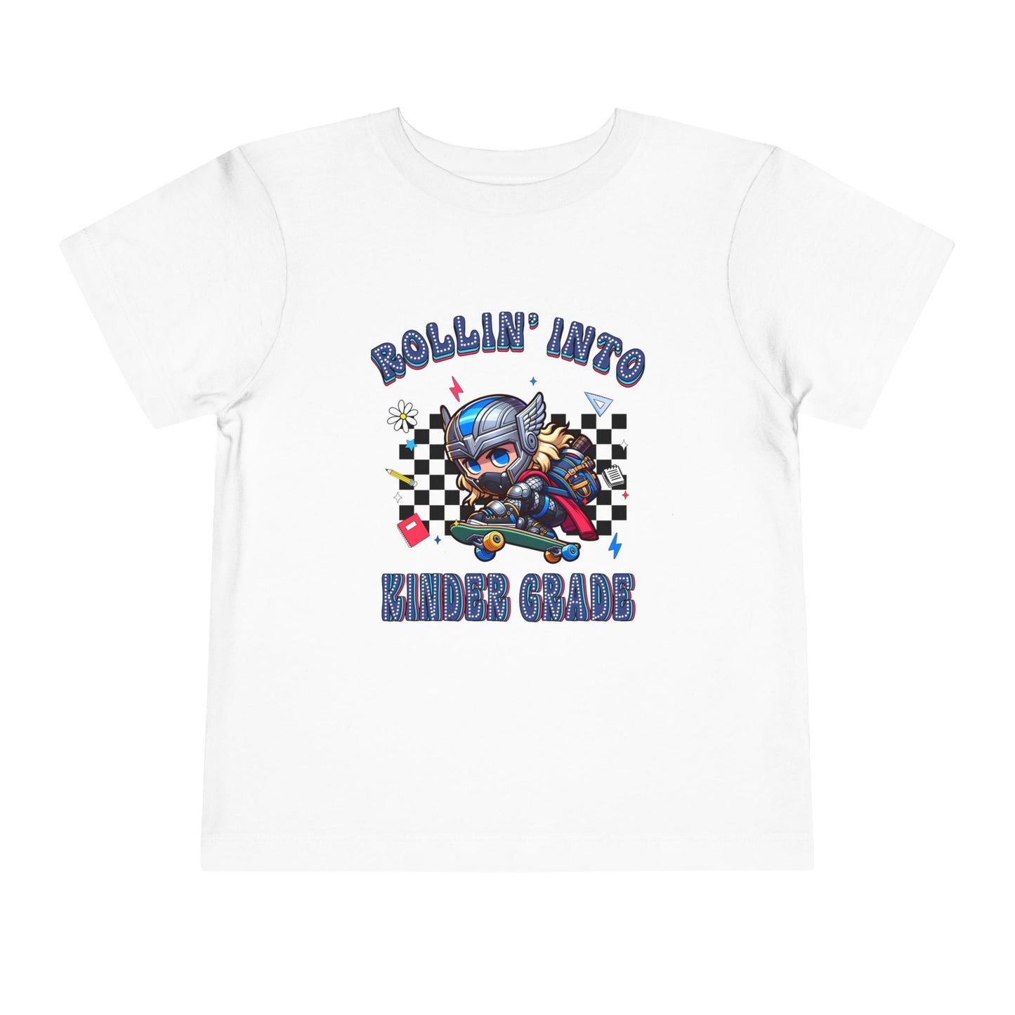 THOR - Rollin' Into Kinder Grade Toddler Short Sleeve Tee