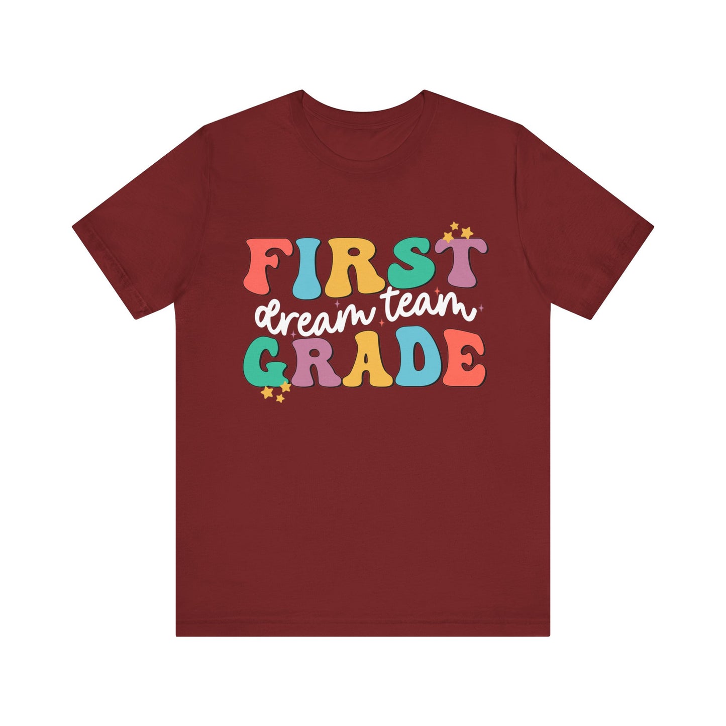 First Grade Dream Team Jersey Short Sleeve Tee
