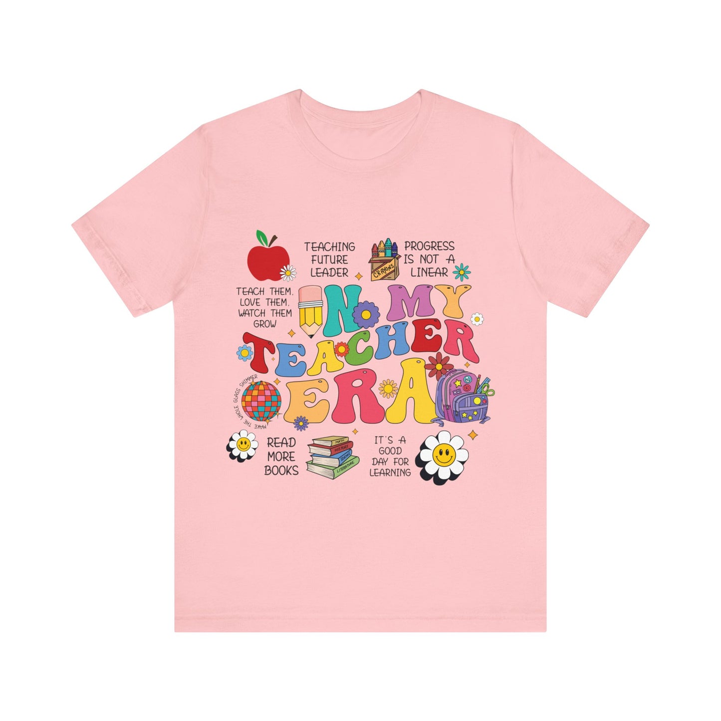 In My Teacher Era Jersey Short Sleeve Tee