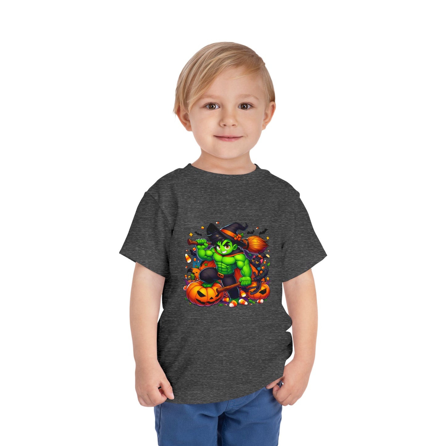 Hulk Halloween Toddler Short Sleeve Tee