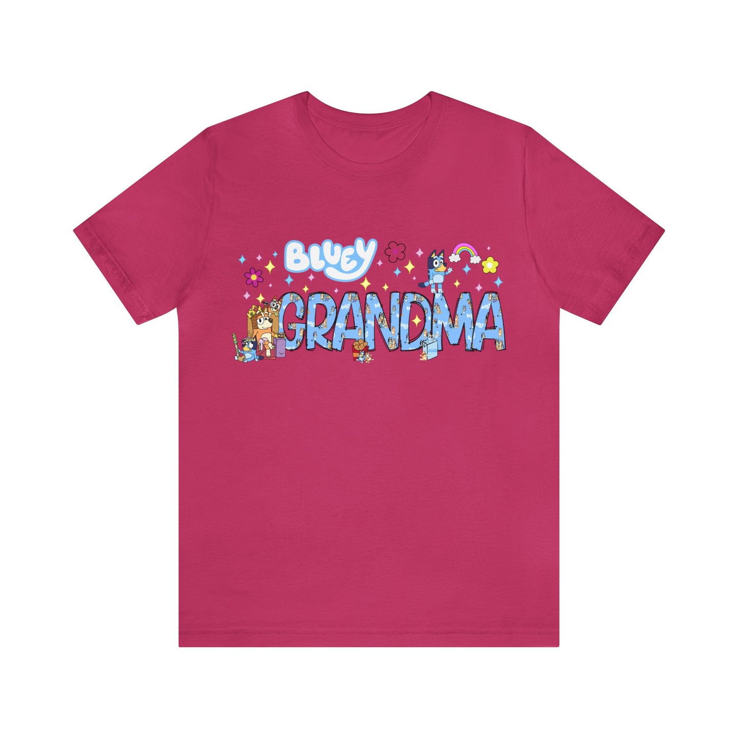 Bluey - Grandma Daily Affirmations Short Sleeve Tshirt