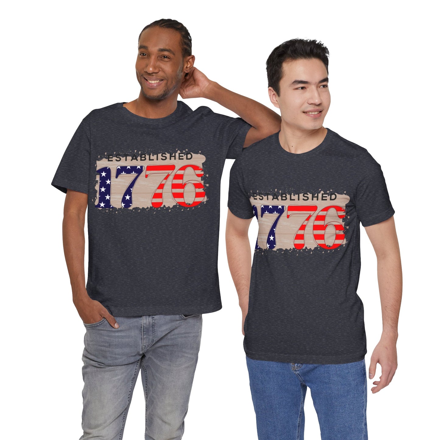 Established 1776 Jersey Short Sleeve Tee
